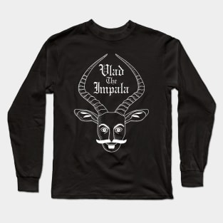 Vlad The Impala (White Outline) Long Sleeve T-Shirt